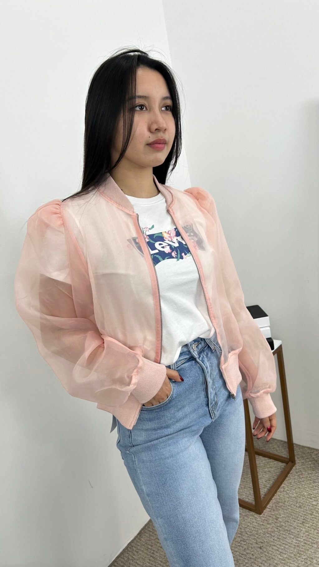 Chaqueta Bomber Pink