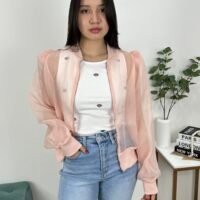 Chaqueta Bomber Pink