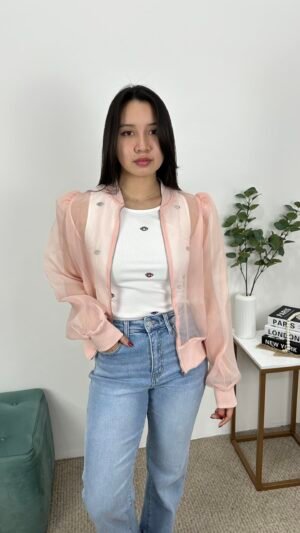 Chaqueta Bomber Pink